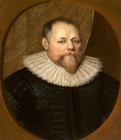 Ralph Hawtrey of Ruislip (1570-1638) by manner of Cornelius Johnson