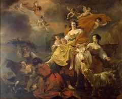 Rape of Europa by Nicolaes Pieterszoon Berchem