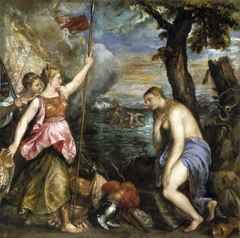 Religion saved by Spain by Titian