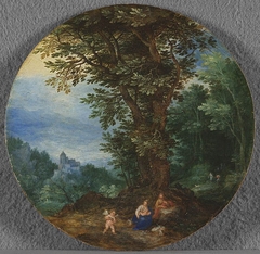 Rest on the flight into Egypt by Jan Brueghel the Elder