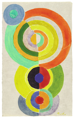 Rhythm 1 by Robert Delaunay