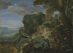 Rocky Landscape by Eglon van der Neer