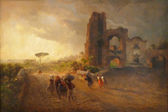 Roman Landscape by Oswald Achenbach