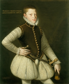 Rudolf II, Emperor of Austria (1552-1612) by Alonso Sánchez Coello