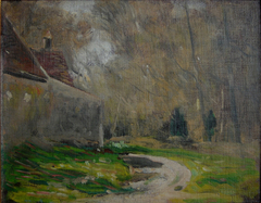 Rue de la Haie aux Vaches, Saint Hubert - Forêt de Rambouillet by Eliseu Visconti