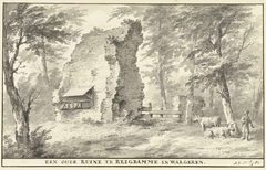 Ruïne te Brigdamme op Walcheren by Aert Schouman