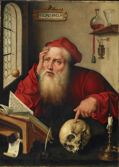 Saint Jerome in His Study by Joos van Cleve