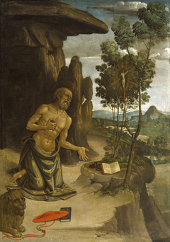 Saint Jerome in the Wilderness by Pinturicchio