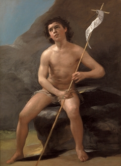 Saint John the Baptist in the Desert by Francisco de Goya