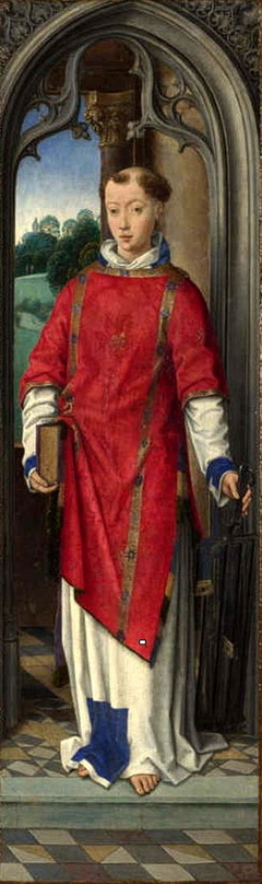 Saint Lawrence by Hans Memling