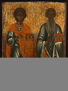 Saint Panteléon et saint Hermolaos by Anonymous