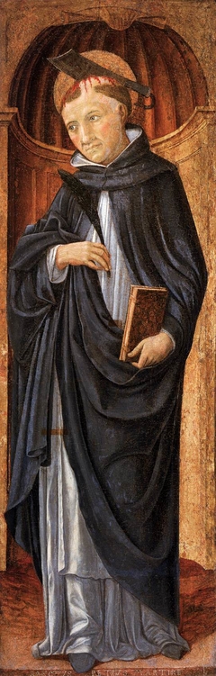 Saint Peter Martyr by Vecchietta