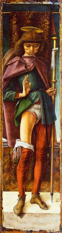 Saint Roch by Carlo Crivelli