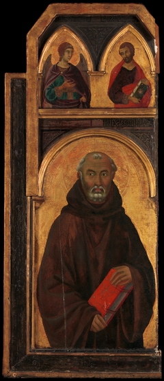 Saint Silvester Gozzolini by Segna di Bonaventura