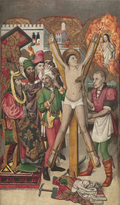 Saint Vincent on the Rack by Jaume Huguet