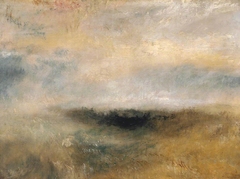 Seascape with Storm Coming On by J. M. W. Turner