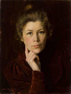 Self-Portrait by Dora Wahlroos