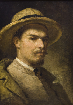 Self-Portrait by Hipolit Lipinski