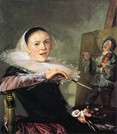 Self-portrait by Judith Leyster