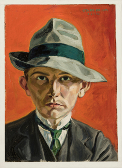 Self portrait by Oskar Kallis