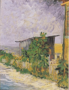 Shelter on Montmartre by Vincent van Gogh