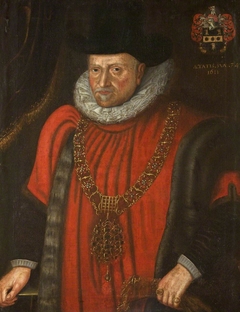 Sir Thomas Cambell (?1536/7 - 1613/14), Lord Mayor of London (1609-11), aged 74 by Anonymous