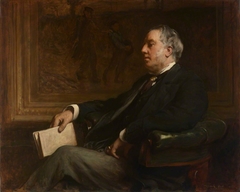 Sir William Agnew, 1st Bt by Francis Montague Holl