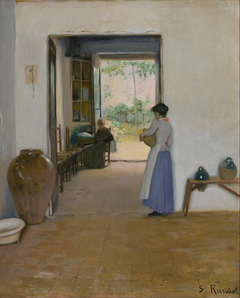 Sitges Interior by Santiago Rusiñol