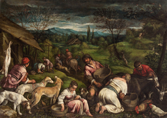 Spring and Banishment from Paradise by Francesco Bassano the Younger