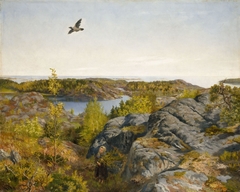 Spring Day by the Sea by Theodor Kittelsen