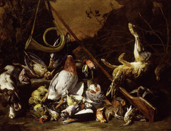 Still Life of Game by Pieter Boel