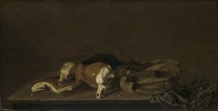 Still Life with Suckling-Pig Skulls by Unknown Artist