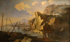 Storm - Midday (after Claude-Joseph Vernet) by Charles François Grenier de Lacroix