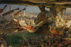 Stradivarius in his Workshop by Edgar Bundy