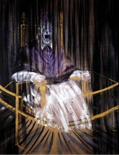 Study after Velázquez's Portrait of Pope Innocent X by Francis Bacon