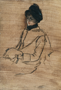 Study of Kathleen Newton by James Tissot