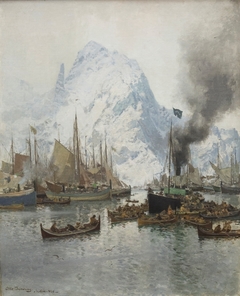 Svolvær by Otto Sinding