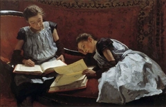 The Arntzenius Sisters by Willem Bastiaan Tholen