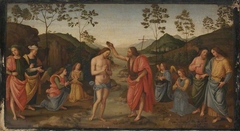 The Baptism of Christ by Pietro Perugino