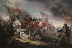 The Battle of Bunker’s Hill, June 17, 1775 by John Trumbull