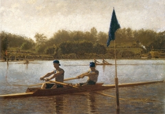 The Biglin Brothers Turning the Stake by Thomas Eakins