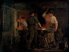 The Blacksmith in Hornbæk by Peder Severin Krøyer