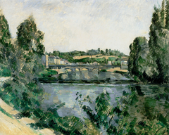 The Bridge and Dam at Pontoise (Le Pont et le déversoir à Pontoise) by Paul Cézanne