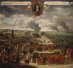 The Departure of Charles II (1630-1685) from Scheveningen by Dutch School