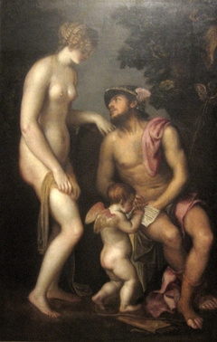 The Education of Cupid. by Lambert Sustris