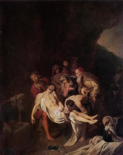 The Entombment by Christian Wilhelm Ernst Dietrich