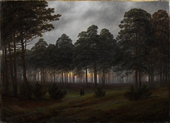 The Evening by Caspar David Friedrich