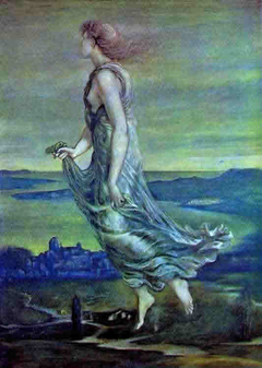 The Evening Star by Edward Burne-Jones