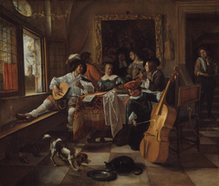 The Family Concert by Jan Steen