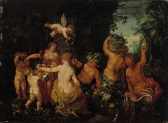 The feast of Bacchus by Hendrick van Balen